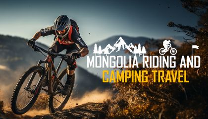 Riding and camping travel